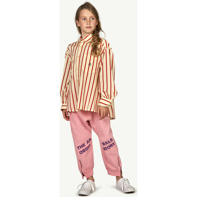Panther Kids Pants Pink The Animals Observatory - Pants - 2