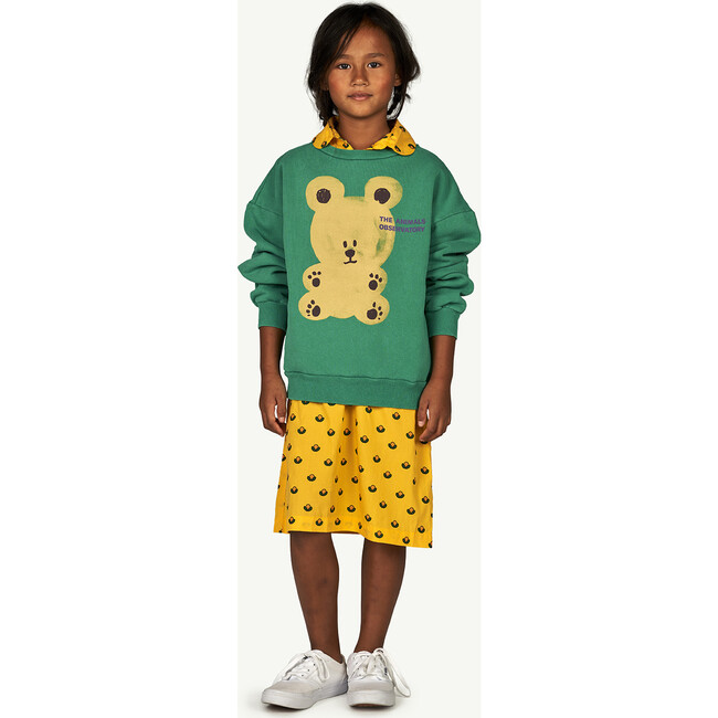 Bear Sweatshirt Green Bear