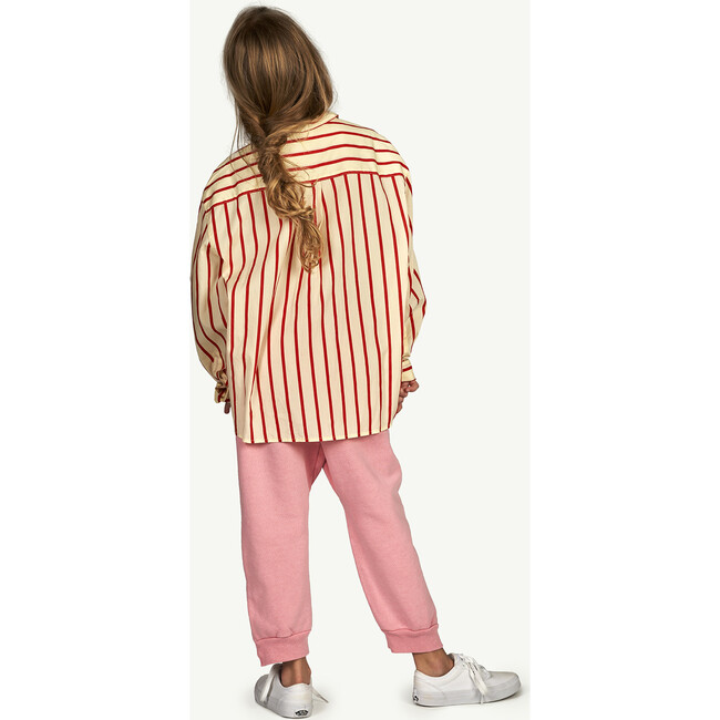 Panther Kids Pants Pink The Animals Observatory - Pants - 4