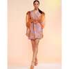 Women's Daffodil Organza Wrap Dress, Pink - Dresses - 4