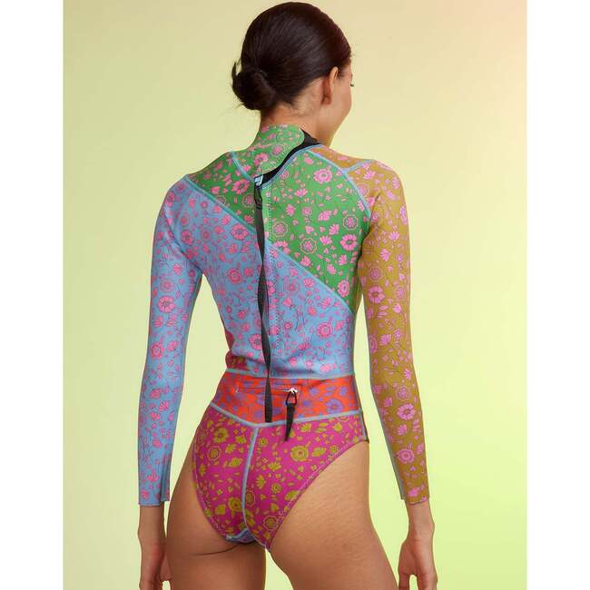 Women's Patchwork Wetsuit, Multi - Dresses - 4