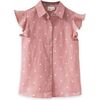 Lola Top, Pink Polka Dot - Blouses - 1 - thumbnail