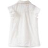 Lola Top, Offwhite Eyelet - Blouses - 3