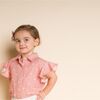 Lola Top, Pink Polka Dot - Blouses - 2