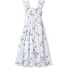 Women's Margaux Dress, Indigo Floral - Dresses - 1 - thumbnail
