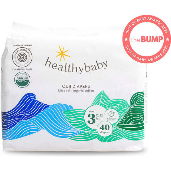 Organic Cotton Diapers (1 pack) healthybaby Exclusives