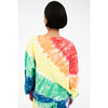Women's Caster Unisex French Terry Sweatshirt - Washed Tie Dye - Sweatshirts - 2