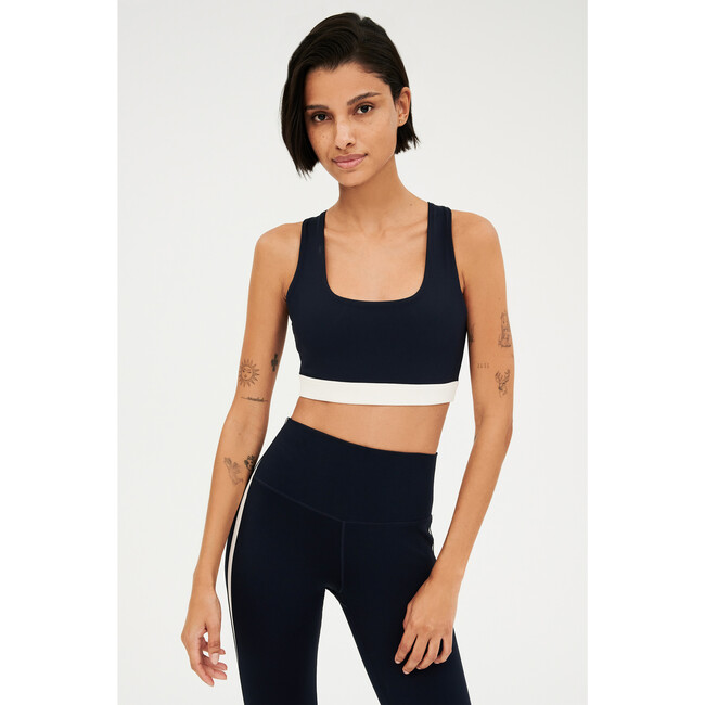 Women's Dream Recycled Techflex Bra - Indigo/Vintage White - Bras - 3