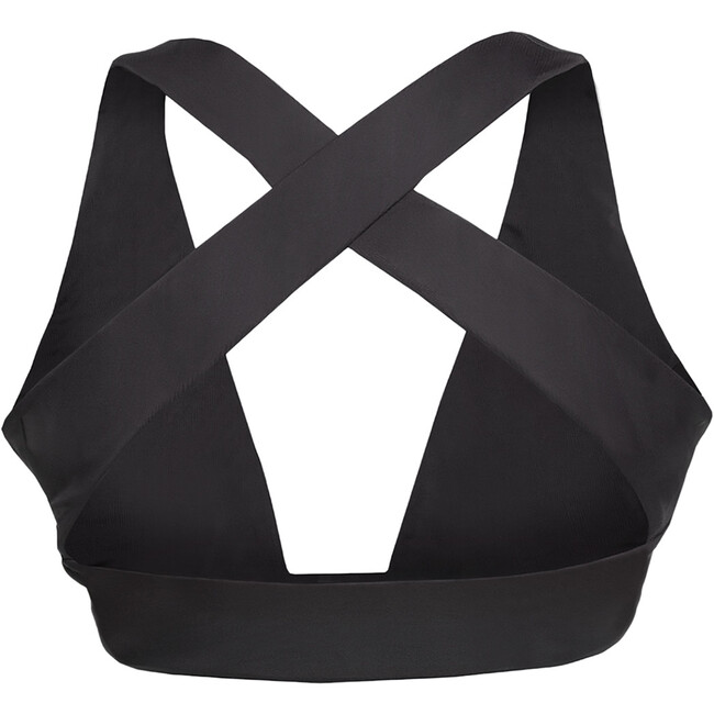 Women's Georgia Plunge Top, Noir - Two Pieces - 3