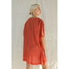 Women's Louise Caftan, Terracotta - Cover-Ups - 2