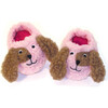 18" Doll, Puppy Dog Slippers, Pink - Doll Accessories - 2