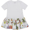 Mini Katlyn Dress, Lily Haze Optic White Multi - Dresses - 1 - thumbnail