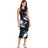 Women's Nadine Dress, Black Multi - Dresses - 1 - thumbnail