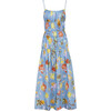 Women's Gabriella Dress, Lily Haze Oxford Blue Multi - Dresses - 1 - thumbnail