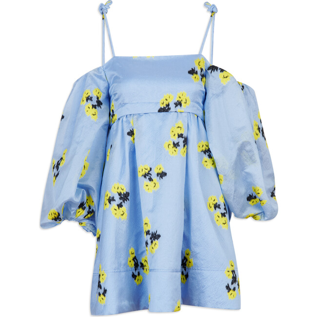 Women's Marisa Dress, Summer Blossom Oxford Blue