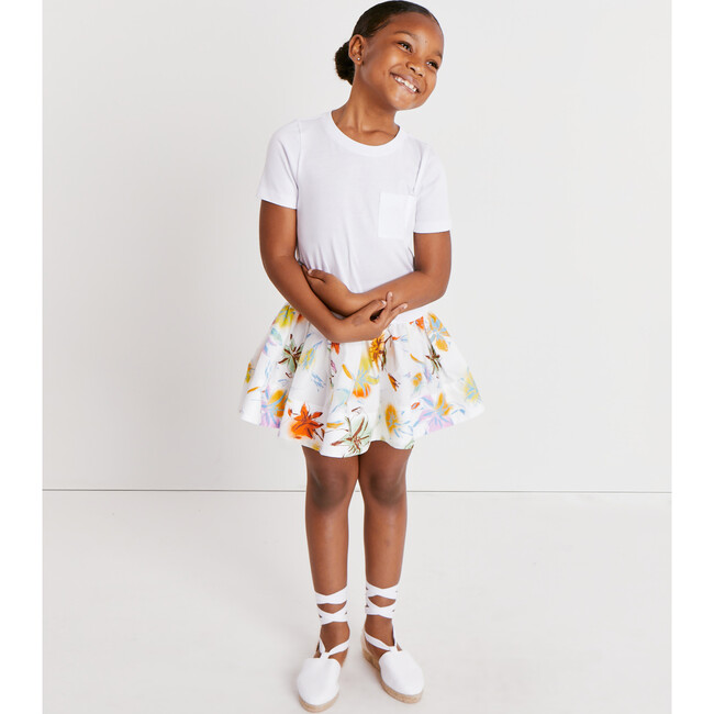 Mini Katlyn Dress, Lily Haze Optic White Multi - Dresses - 3