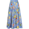 Women's Lara Skirt, Lily Haze Oxford Blue Multi - Skirts - 1 - thumbnail