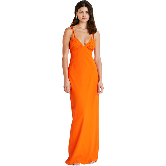 Women's Dasha Dress, Orange Crush - Dresses - 2