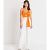Women's Cecil Top, Orange Crush - Blouses - 2