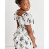 Mini Glenda Dress, Warped Lily Optic White Multi - Dresses - 5 - thumbnail