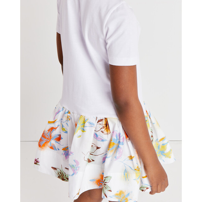 Mini Katlyn Dress, Lily Haze Optic White Multi - Dresses - 6