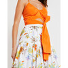 Women's Cecil Top, Orange Crush - Blouses - 3