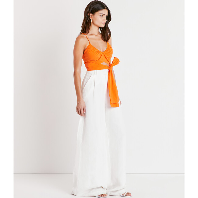 Women's Cecil Top, Orange Crush - Blouses - 4