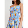 Women's Gabriella Dress, Lily Haze Oxford Blue Multi - Dresses - 6