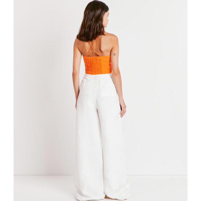 Women's Cecil Top, Orange Crush - Blouses - 5