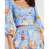 Women's Aileen Top, Lily Haze Oxford Blue Multi - Blouses - 5