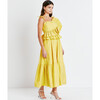 Women's Delphine Dress, Lemon - Dresses - 4 - thumbnail