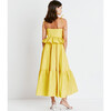 Women's Delphine Dress, Lemon - Dresses - 5