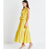 Women's Delphine Dress, Lemon - Dresses - 6