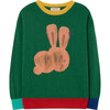Bull Kids Sweater Green Rabbit - Sweaters - 1 - thumbnail