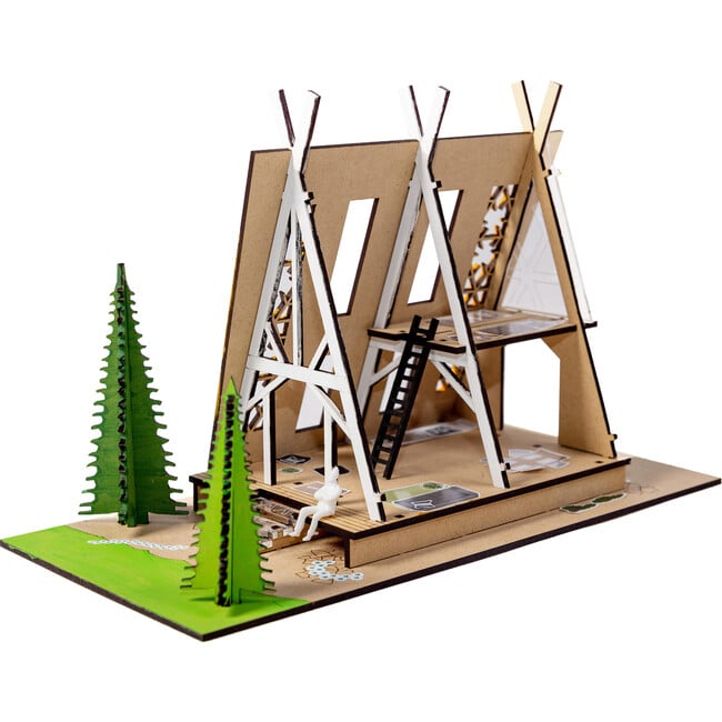 Evergreen Cabin - STEM Toys - 3