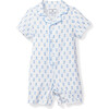 Minnow x Petite Plume Botanical Block Print Summer Romper - Rompers - 1 - thumbnail
