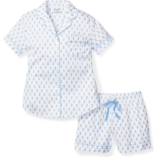 Minnow x Petite Plume Botanical Block Print Women's Short Set - Pajamas - 1 - zoom