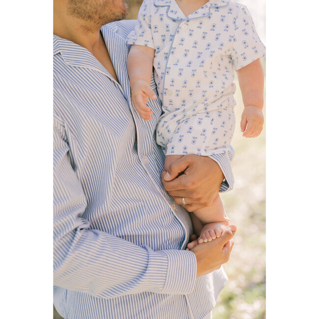 Minnow x Petite Plume Botanical Block Print Summer Romper - Rompers - 5