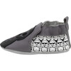 The Empire Soft Sole Shoes, Grey - Crib Shoes - 2 - thumbnail