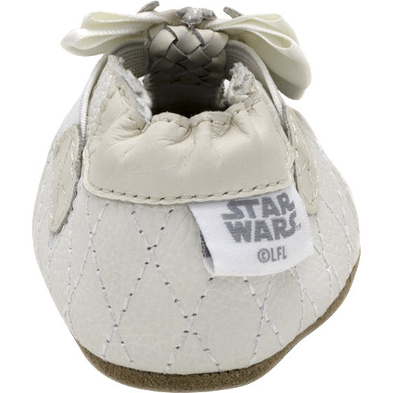 Princess Leia TM Soft Sole Shoes, White - Crib Shoes - 4