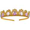 Princess Crown Headband, Purple Gem - Costume Accessories - 1 - thumbnail