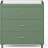 Indi 3-Drawer Changer, Fern Green - Dressers - 1 - thumbnail