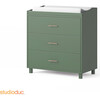 Indi 3-Drawer Changer, Fern Green - Dressers - 2