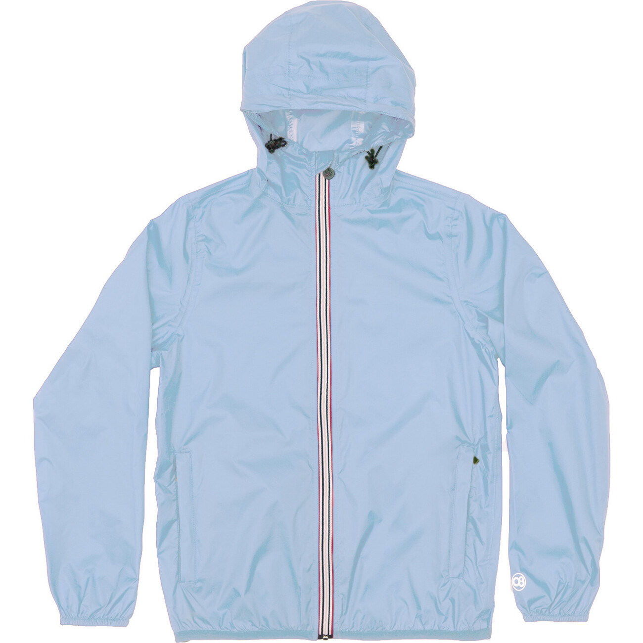Unisex Full Zip Jacket, Power Blue - O8 Lifestyle Jackets