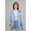 Unisex Full Zip Jacket, Power Blue - Jackets - 2