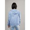 Unisex Full Zip Jacket, Power Blue - Jackets - 4