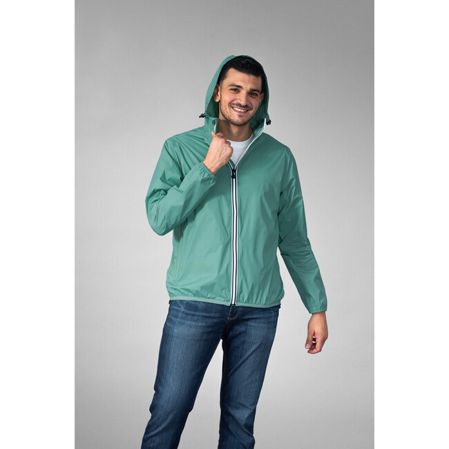 Unisex Full Zip Jacket, Moss Green - Jackets - 8