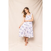 Women's Margaux Dress, Indigo Floral - Dresses - 2 - thumbnail