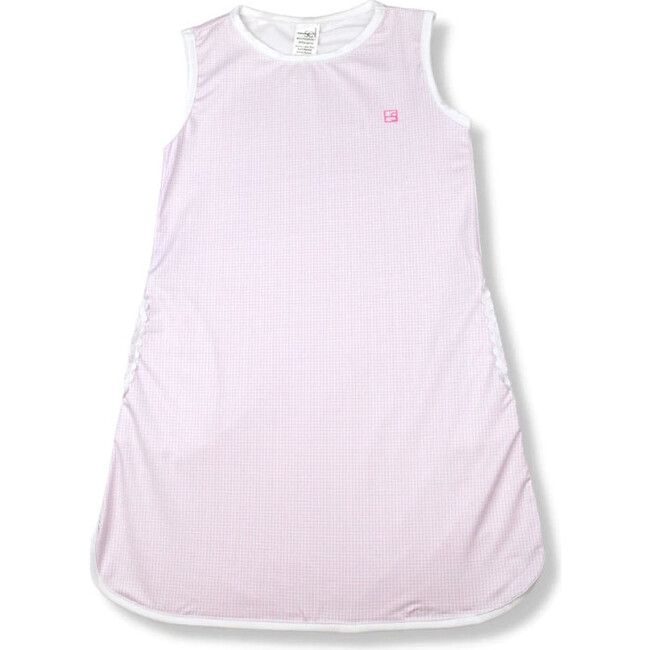 Tinsley Tennis Dress, Pink and White Mini Gingham