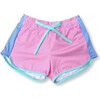 Annie Short, Pink and Royal Mini Gingham - Shorts - 1 - thumbnail